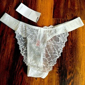 Bluebella lace thong white size small